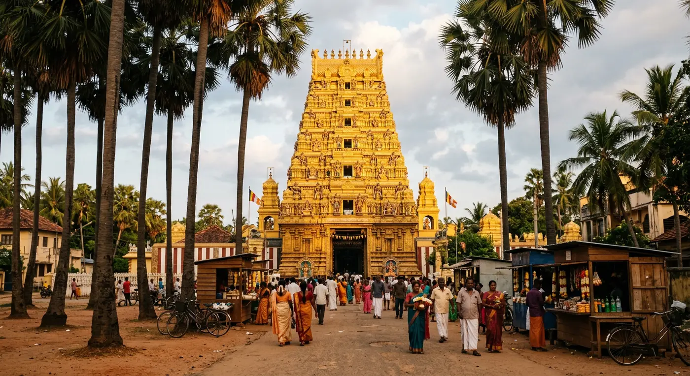 Nallur temple in Jaffna