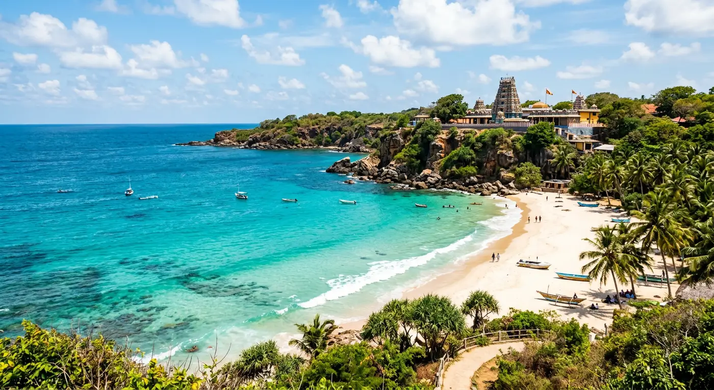 Beach at Trincomalee